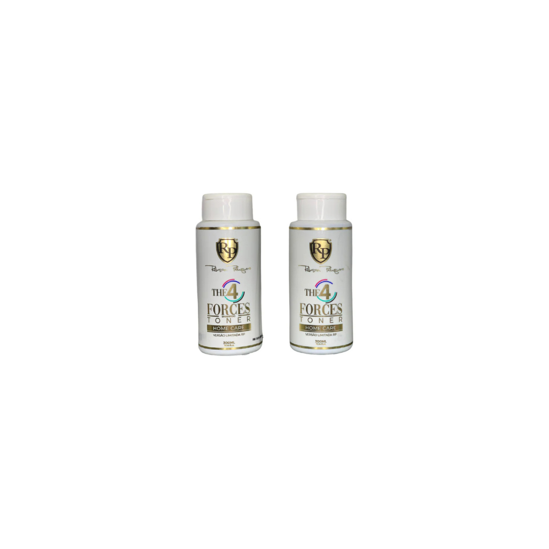 ROBSON PELUQUERO KIT THE 4 FORCES TONER HOME CARE SHAMPOO 300ML AND MASK 300ML