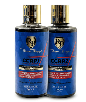 ROBSON PELUQUERO KIT CCRP PLUS CHARBON ACTIF HOME CARE 2 X 300ML
