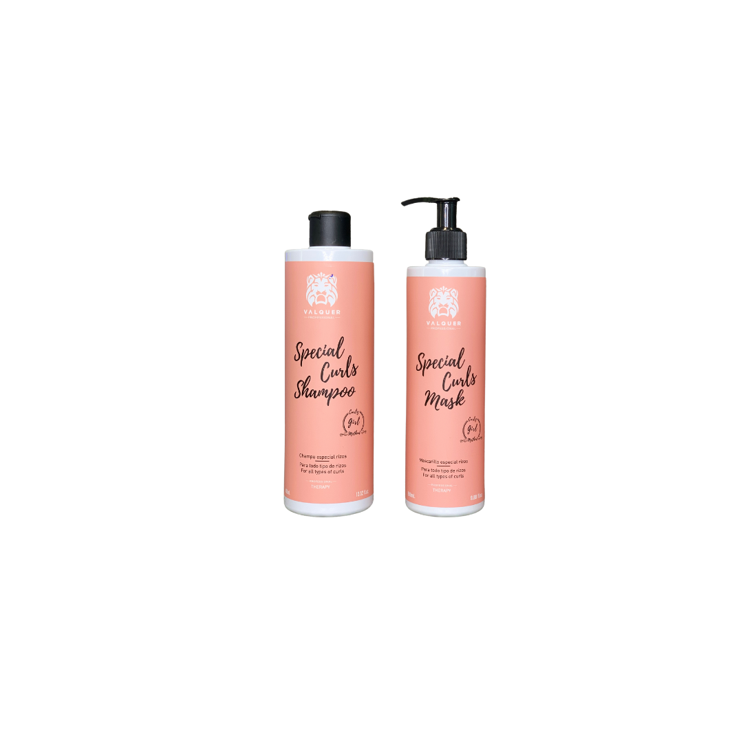 VALQUER KIT SHAMPOING CURLY 400 ML ET MASQUE CURLY 300 ML